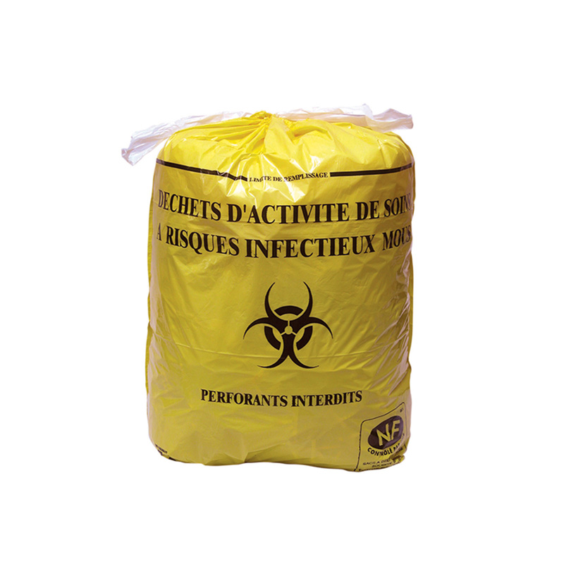 Sacs à déchets DASRI - Sacs déchets / autoclave et fermetures - Hygiène -  Sécurité - Matériel de laboratoire