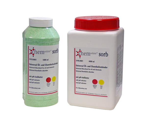 Absorbant universel pour huiles et produits chimiques - Désinfection /  Nettoyage - Hygiène - Sécurité - Matériel de laboratoire