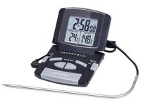Thermomètre Traceable avec alarme, chronomètre et sonde